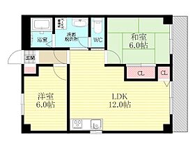 三番グリーンハイツ  ｜ 大阪府大阪市東淀川区豊新１丁目（賃貸マンション2LDK・2階・52.00㎡） その2