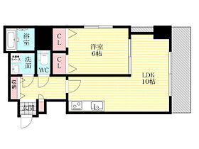 CITY SPIRE十三東  ｜ 大阪府大阪市淀川区十三東１丁目10番22号（賃貸マンション1LDK・6階・33.69㎡） その2