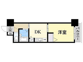 ノルデンハイム東三国  ｜ 大阪府大阪市淀川区東三国３丁目10番17号（賃貸マンション1DK・11階・27.50㎡） その2