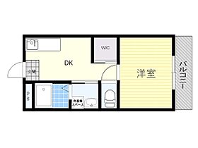 ハイム樹由  ｜ 大阪府豊中市曽根西町３丁目（賃貸マンション1DK・2階・26.31㎡） その2