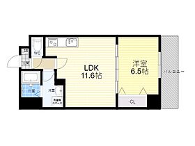 リバレイン江坂  ｜ 大阪府吹田市南金田２丁目（賃貸マンション1LDK・1階・43.20㎡） その2