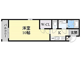 大阪府吹田市内本町２丁目17番11号（賃貸アパート1K・3階・30.26㎡） その2