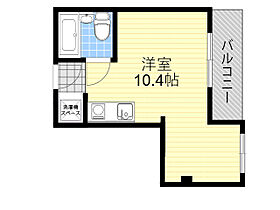 ロイヤルマンションサカモト  ｜ 大阪府池田市石橋２丁目（賃貸マンション1R・2階・20.74㎡） その2