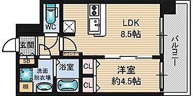 大阪府大阪市東淀川区東中島４丁目1番39号（賃貸マンション1LDK・10階・32.65㎡） その2