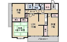 サンライズコート緑地公園B棟  ｜ 大阪府吹田市千里山西２丁目14番8号（賃貸マンション3LDK・1階・93.90㎡） その2