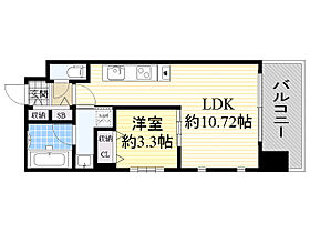 グランシス江坂  ｜ 大阪府吹田市広芝町18番31号（賃貸マンション1LDK・3階・31.98㎡） その2