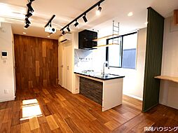 ラフィネ調布 201 1階ワンルームのリビング/ダイニング