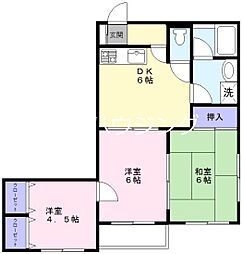 間取図画像 3DK