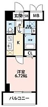 Ｓｋｙ　Ｈｉｍｅｊｉ 706 ｜ 兵庫県姫路市古二階町（賃貸マンション1K・7階・24.60㎡） その2