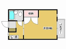 長谷川マンション 103 ｜ 兵庫県加古川市平岡町新在家（賃貸マンション1K・1階・26.00㎡） その2