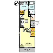 マークスパレス 101 ｜ 兵庫県加古川市尾上町旭1丁目（賃貸アパート1R・1階・31.09㎡） その2