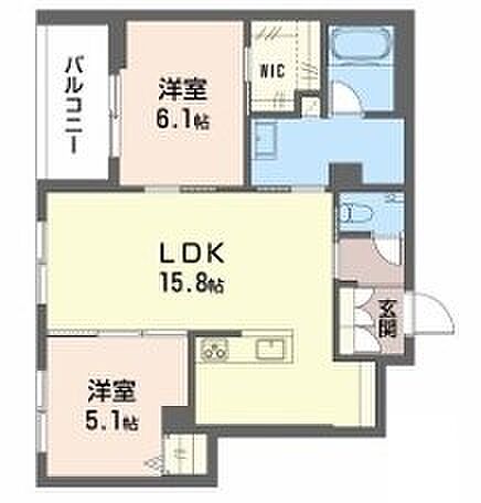 シャーメゾンプレミアム旭が丘 202｜兵庫県神戸市垂水区旭が丘1丁目(賃貸マンション2LDK・2階・62.05㎡)の写真 その2