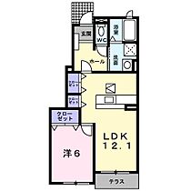 シンヴィオシスＤ棟 101 ｜ 兵庫県加東市木梨（賃貸アパート1LDK・1階・45.72㎡） その2