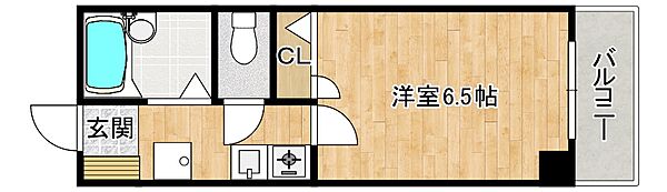 サンハウス本山 204｜兵庫県神戸市東灘区本山中町4丁目(賃貸マンション1K・2階・18.55㎡)の写真 その2