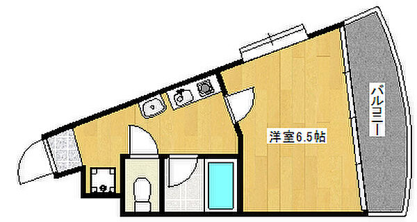 クラリティ王子 402｜兵庫県神戸市灘区灘北通9丁目(賃貸マンション1K・4階・20.46㎡)の写真 その2