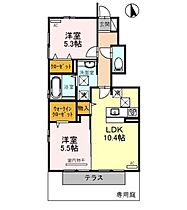 アリエッタ 105 ｜ 兵庫県姫路市大津区天満（賃貸アパート2LDK・1階・54.02㎡） その2