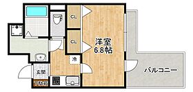 silus(シルス)東灘深江 1401 ｜ 兵庫県神戸市東灘区深江本町3丁目（賃貸マンション1K・14階・26.31㎡） その2