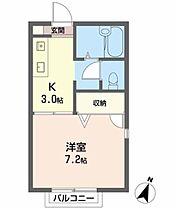 メモリアル月見山 203 ｜ 兵庫県神戸市須磨区月見山本町2丁目（賃貸アパート1K・2階・24.50㎡） その2