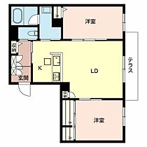 シャーメゾンオクテット 102 ｜ 兵庫県姫路市飾磨区下野田1丁目（賃貸アパート2LDK・1階・62.37㎡） その2