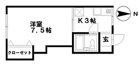 たちばなハイツ 208 ｜ 石川県野々市市住吉町25-11（賃貸アパート1K・2階・23.14㎡） その2