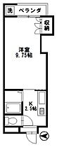 サテライト90 306 ｜ 石川県金沢市横川２丁目208番地（賃貸アパート1K・3階・24.42㎡） その2