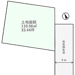 物件画像 さいたま市岩槻区上野1丁目　建築条件なし売地