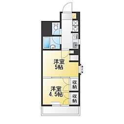 Berth 2Kの間取図画像