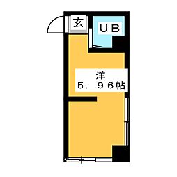 SA日暮里ビル ワンルームの間取図画像
