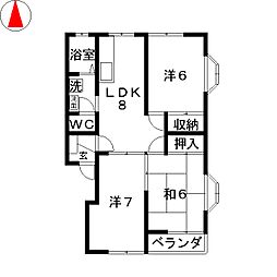 間取図画像 3LDK