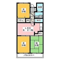 アーバンレジデンス 3LDKの間取図画像