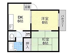 🉐敷金礼金0円！🉐コスモハイツ南