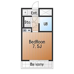 間取図画像 ワンルーム