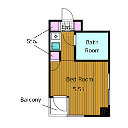 間取図画像 ワンルーム