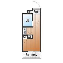 間取図画像 ワンルーム