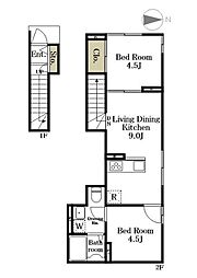Sept Stellaria(セプトステラリア) 2LDKの間取図画像