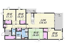 間取図画像 4LDK