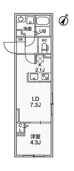 ウェルスクエアイズム千川 ｜東京都豊島区千早4丁目(賃貸マンション1LDK・4階・32.62㎡)の写真 その2