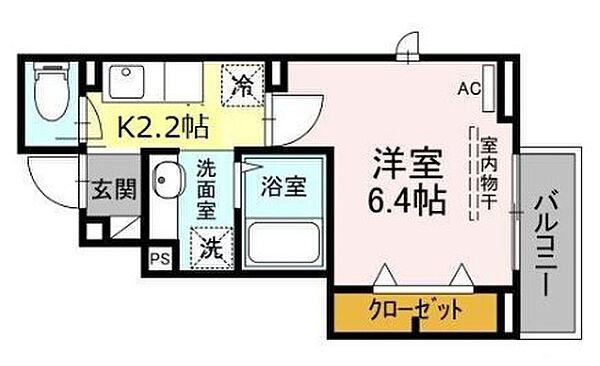 東京都板橋区高島平5丁目(賃貸アパート1K・1階・24.05㎡)の写真 その2