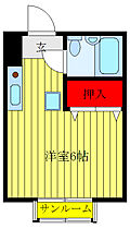 コーポ・フォンティーヌ 202 ｜ 東京都豊島区上池袋2丁目（賃貸マンション1R・2階・20.13㎡） その2