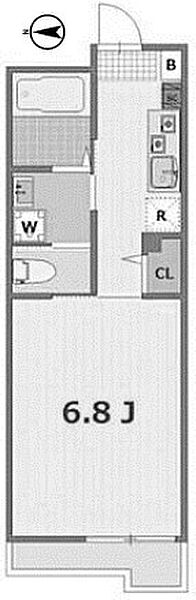 ヒルズロコ 305｜東京都板橋区前野町5丁目(賃貸マンション1K・3階・23.95㎡)の写真 その2