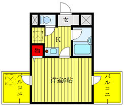 ベルタス蓮根 104 ｜ 東京都板橋区坂下3丁目（賃貸マンション1K・1階・21.93㎡） その2