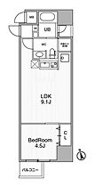 アーバンフラッツ池袋プレミアム 2001 ｜ 東京都豊島区西池袋1丁目（賃貸マンション1LDK・20階・35.36㎡） その2