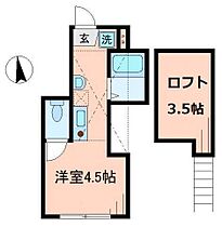 ポモドーロ北池袋 103 ｜ 東京都板橋区熊野町（賃貸アパート1R・1階・15.80㎡） その2