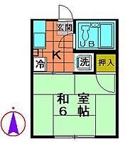 メゾンエール 1 ｜ 東京都板橋区南町（賃貸アパート1K・1階・18.09㎡） その2