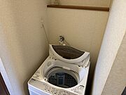 洗濯機もついてます