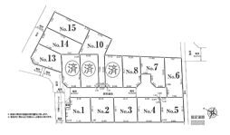 物件画像 土地　平塚市平塚　１５区画