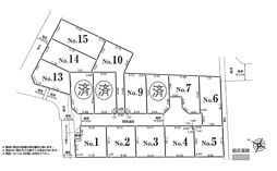 物件画像 土地　平塚市平塚　１５区画