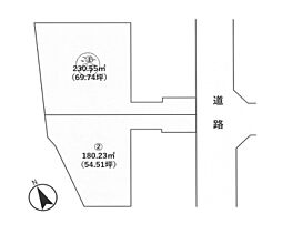 物件画像 土地　厚木市林　2区画