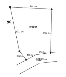 物件画像 土地　厚木市中荻野