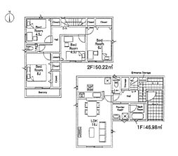 物件画像 新築　厚木市長谷第１４　６号棟